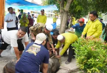 Kemenag R⁮iau Laksanakan Pemotongan Hewan Kurban
