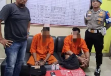Polres Dumai Tangkap Dua Pengedar Narkotika, Sita 68 Paket Sabu