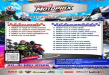 Kejurnas Motorprix Seri 3 Bangkinang Jadi Magnet Pembalap Sumatra