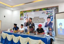 BBPOM di Pekanbaru Bersama Anggota DPR RI Sahidin Edukasi Masyarakat Kampa