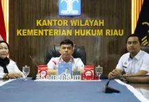 Kemenkum Riau Hadiri Pembukaan PKN Tingkat II Angkatan XIV