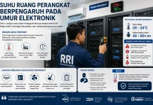 Suhu Ruang Perangkat Berpengaruh pada Umur Elektronik