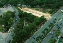 Proyek Simpang Sebidang Sudirman-Arifin Achmad Kembali Dilanjutkan