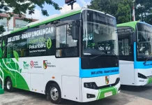 Pemko Pekanbaru Luncurkan Uji Coba Bus Listrik