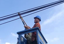 Wali Kota Pekanbaru Tertibkan Kabel Fiber Optik Semrawut