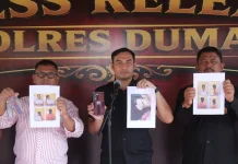 Pelaku Curas Sadis di Dumai Ditangkap, Penadah HP Curian Ikut Diamankan