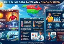 Ancaman Cuaca Ekstrem Membayangi Turnamen Piala Dunia 2026