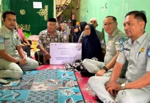 Jasa Raharja Cabang Dumai Serahkan Santunan Korban Kecelakaan Maut Tol Permai