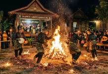 Mengenal Tari Zapin Api, Tarian Mistis di Atas Bara Api dari Bengkalis