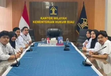 Kemenkum Riau Beri Dukungan Posbankum Desa/Kelurahan di Sumatra Utara