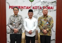 Silaturahmi Bersama Deputi BI Provinsi Riau, Sekdako Fahmi Sambut Baik Program