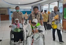 Jemaah Haji Kloter BTH 10 Tiba di Tanah Air, Total 3.531 Jemaah Haji Riau Telah Kembali