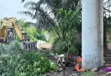Pemko Pekanbaru Tertibkan Aset di Bawah Jembatan Siak I