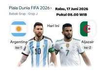 Duel Pembuka Grup J, Argentina Waspadai Kejutan Aljazair