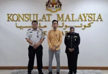Sambangi Konsulat Malaysia, Imigrasi Selatpanjang Bahas Sejumlah Isu Strategis