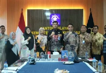 Kemenkum Riau dan FH UNRI Perkuat Sinergi Kukerta Berdampak melalui Posbankum