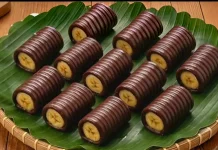 Kue Pisang Kukus Cokelat, Camilan Tradisional yang Lembut dan Menggugah Selera
