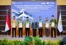 Pemko Dumai Raih WTP Selama 9 Tahun Berturut-turut