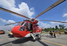 Armada Udara Karhutla Riau Bertambah, BNPB Kirim Helikopter Water Bombing Mi-8