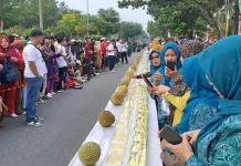 Festival Talam Durian 1 Kilometer HUT Pekanbaru ke-242, Cerminan Moderasi Beragama