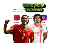 Maroko vs Haiti, Laga Penentuan Grup C, Singa Atlas Selangkah menuju Fase Gugur