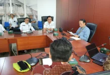 Kejar Dukungan Infratruktur,  Bupati Asmar Temui Bappenas RI