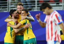 Australia Lolos ke-32 Besar, Paraguay juga Jaga Asa usai Bermain Imbang tanpa Gol