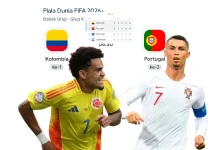 Pertandingan Menarik Piala Dunia 2026 Grup K, Kolombia vs Portugal
