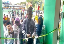Menteri Agama RI Resmikan Stand Bazar Kampar di MTQ Riau