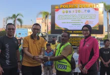 Semarak Hari Bhayangkara ke-80, Polres Dumai Gelar Pekan Olahraga dan Bakti Sosial