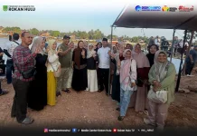 Hadirkan Nuansa Negeri Seribu Suluk, Stand Bazar Rohul di MTQ Riau ke-44 Rampung 99%