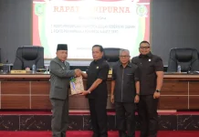 Bupati Asmar Sampaikan Tiga Ranperda Strategis
