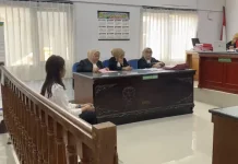 Mantan Finalis Putri Indonesia Jalani Sidang Perdana