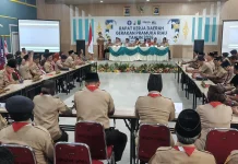 Kwarda Riau Sinkronkan Program Kepramukaan 2026