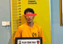 Seorang Kurir Sabu berhasil di Bekuk Unit Reskrim Polsek Tebing Tinggi