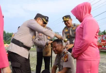 Sebanyak 27 Personel Polres Kepulauan Meranti Naik Pangkat