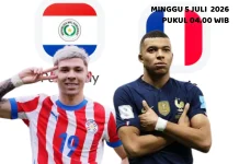 Paraguay vs Prancis, Perebutan Tiket Delapan Besar Piala Dunia 2026