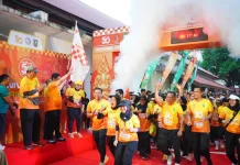 HUT Ke-50 RSUD Arifin Achmad Dirayakan Meriah lewat Runnyversary