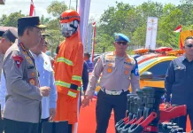 Kapolri Cek Kesiapan Penanganan Karhutla di Riau