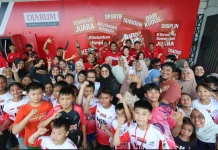 Owi-Butet Bangkitkan Semangat Atlet Muda di Audisi PB Djarum 2026 Pekanbaru