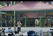 Satgaswil Riau Bekali 450 Siswa SMAN 14 Pekanbaru Tangkal IRET