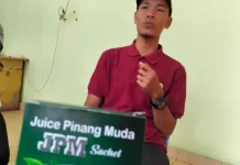 Kisah Perjuangan Bahrul, Bersama Racikan Jus Pinang Muda
