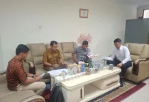 Kemenkum Riau Perkuat Sinergi dengan BAPPERIDA Indragiri Hilir, Bentuk Sentra KI