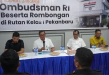 Ombudsman RI Tinjau Rutan Pekanbaru, Apresiasi Kualitas Pelayanan Ditjenpas