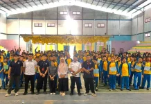 Diskominfotiksan Dumai Goes to School di SMK Taruna Persada