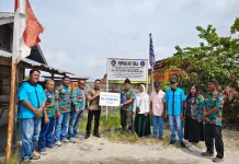 BPJS Ketenagakerjaan Duri Serahkan Santunan JKM kepada Ahli Waris Pekerja SPTI