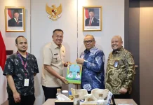 Temui Wamenaker RI, Wabup Muzamil Bahas Pembangunan Technopark-BLK