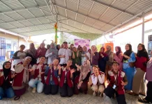 Kukerta Unri Latih KWT Olah Ubi Ungu