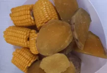 Sarapan Kukus Jagung Ubi