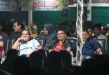 Warga Padati Nobar Pildun 2026, Pemkab Kuansing Apresiasi Semangat Sportivitas
